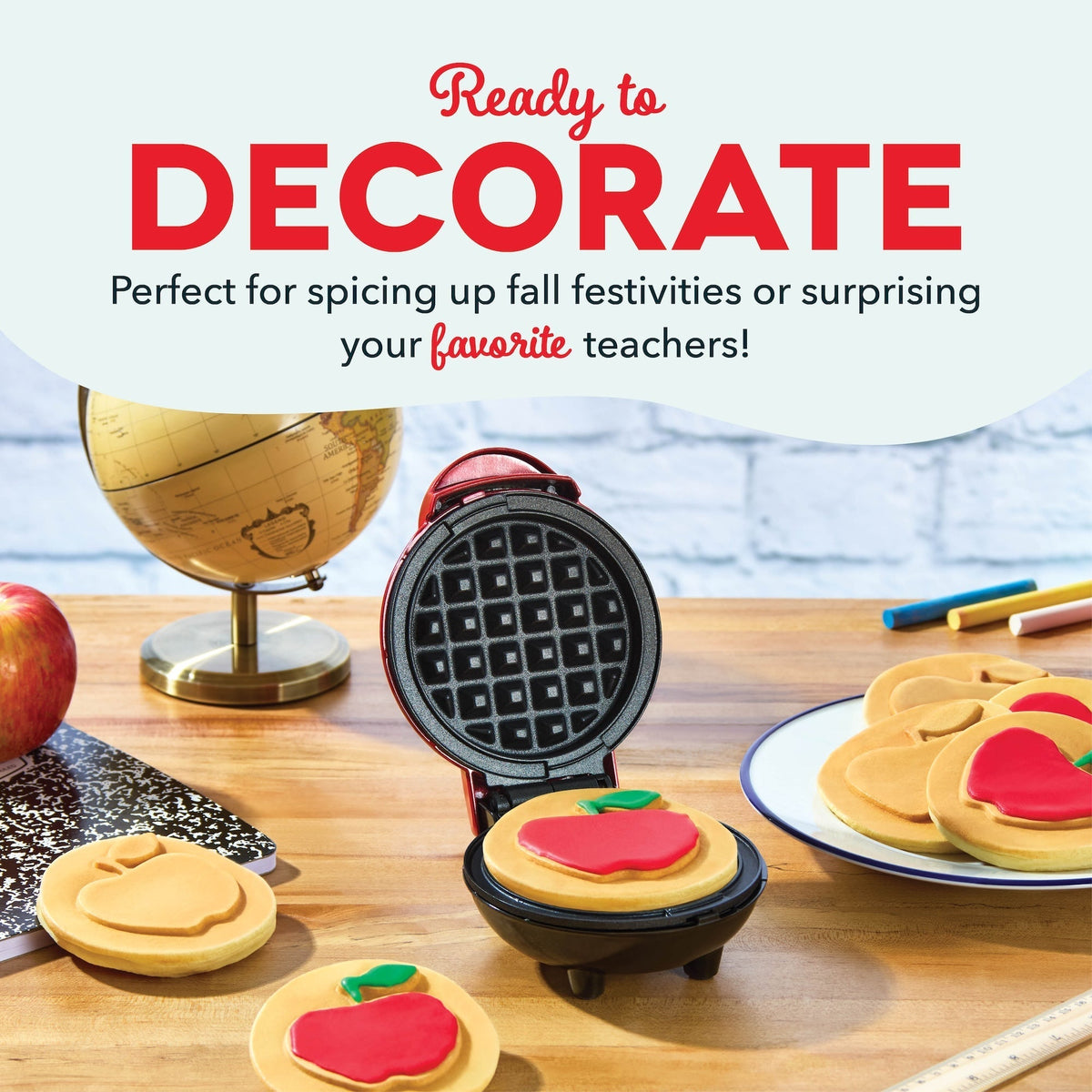 Apple Mini Waffle Maker