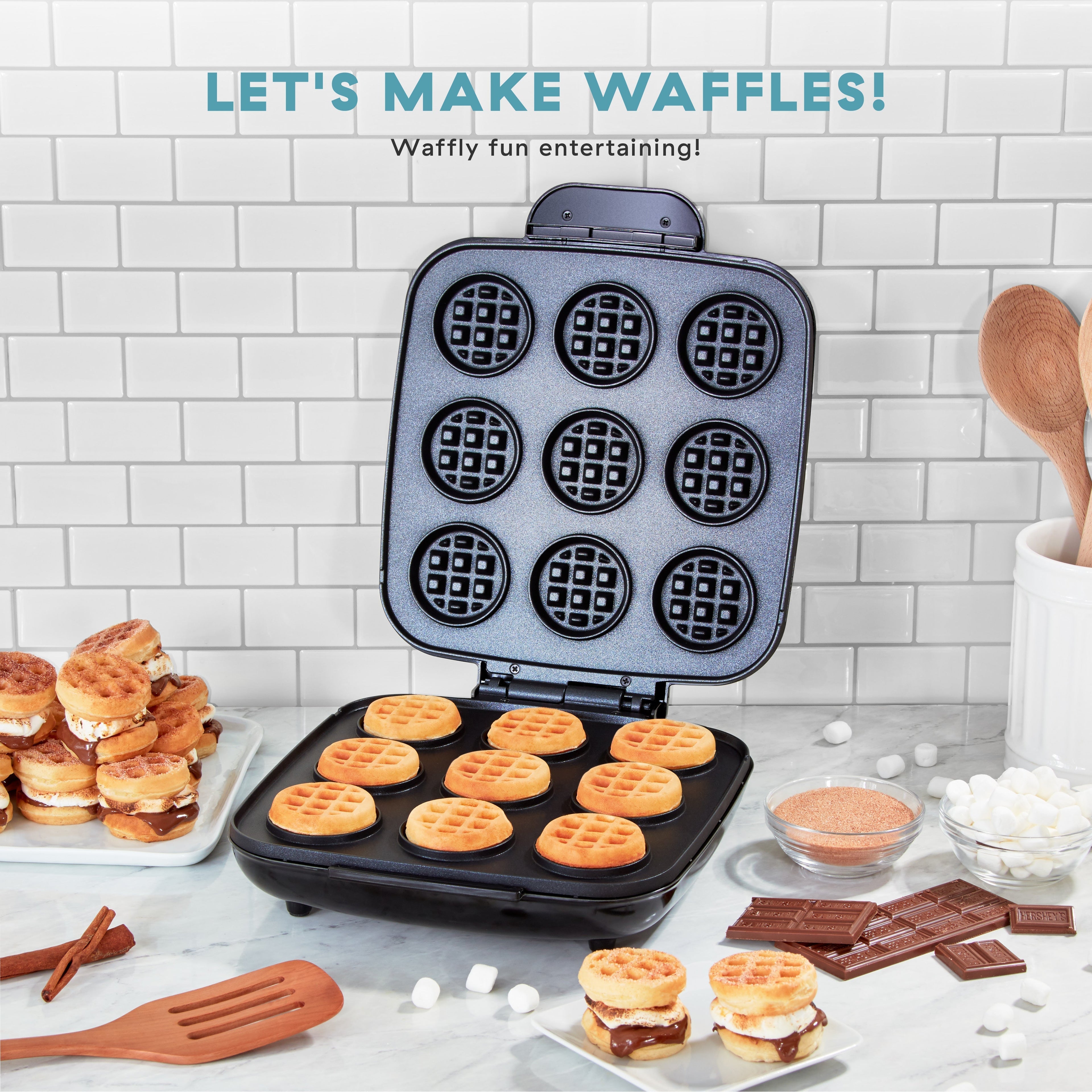 Delish by Waffle Bite Maker