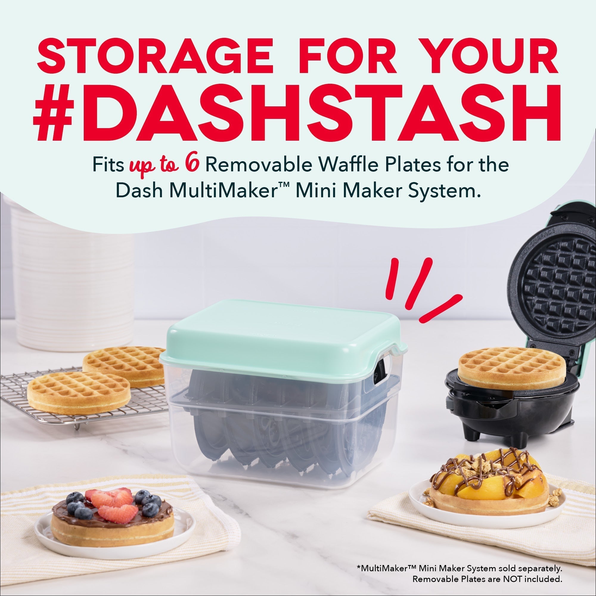 MultiMaker Mini System: Removable Plate Storage Case