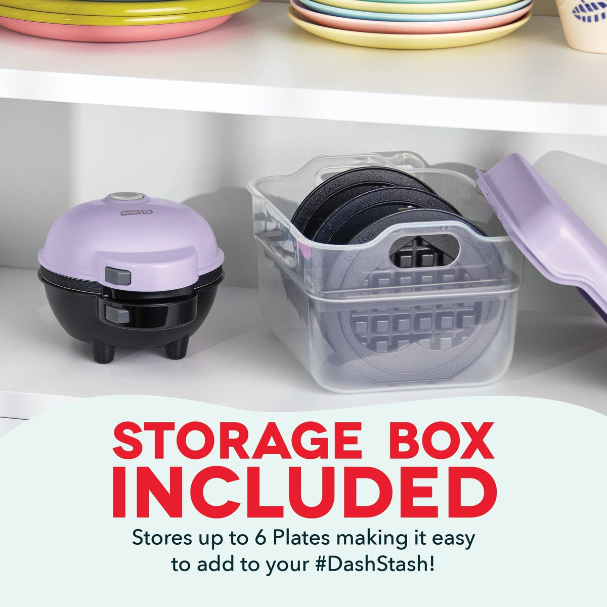 MultiMaker Mini System with Removable Plates: Waffle & Griddle