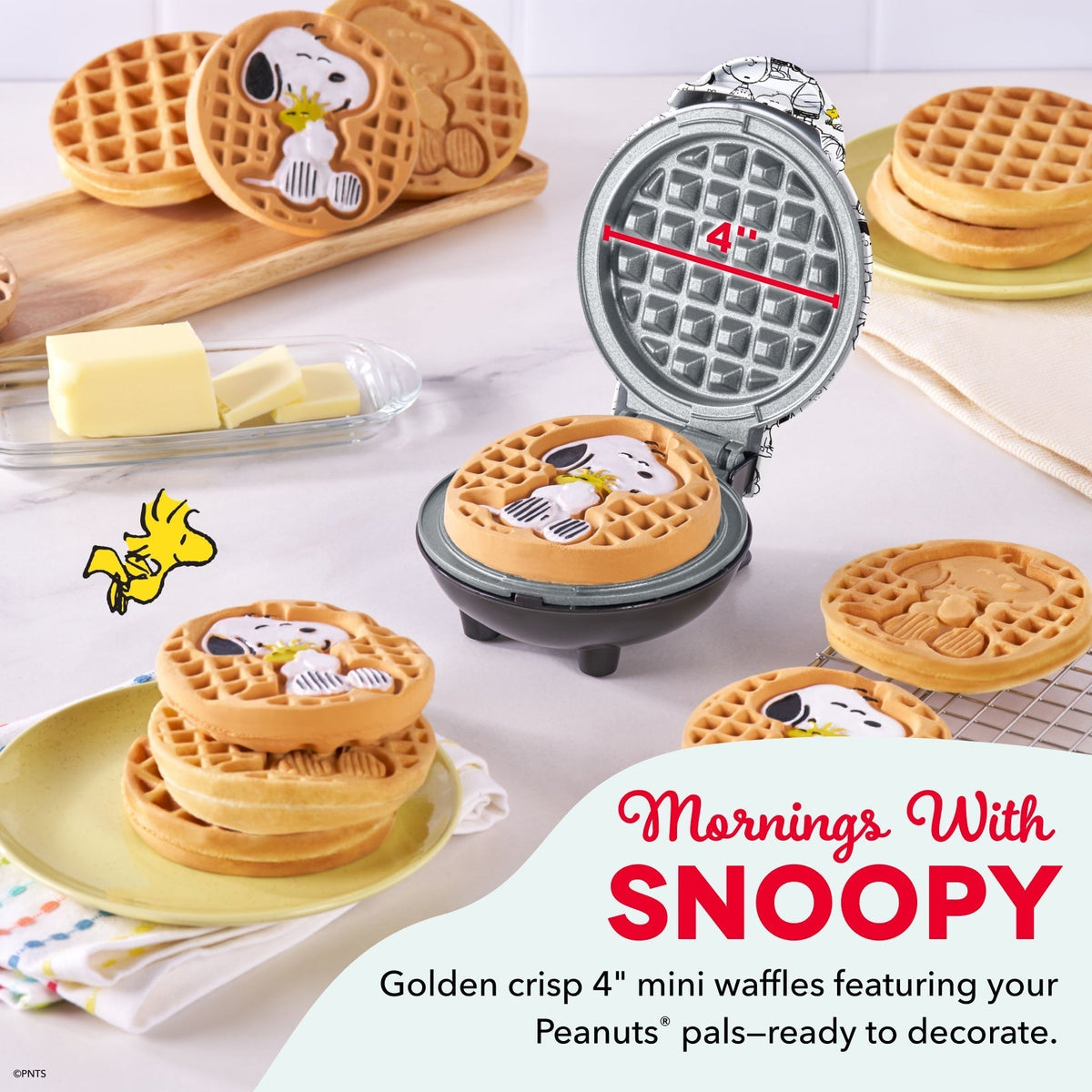 75th Anniversary Mini Waffle Maker