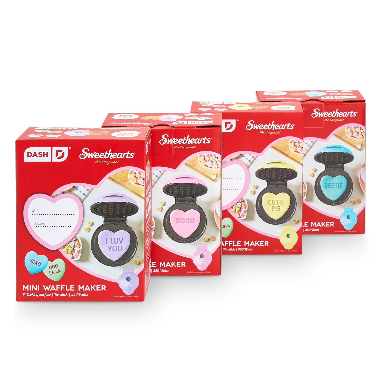 x Sweethearts Mini Waffle Maker